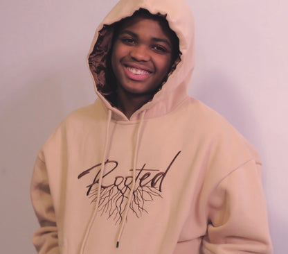 Rooted Stone 2-Toned Hoodie