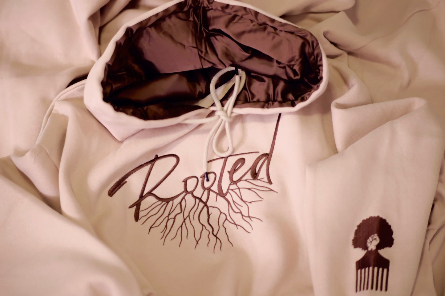 Rooted Stone 2-Toned Hoodie