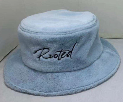 Single Sided "Rooted" Faux Fur Bucket Hats